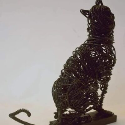 Sculpture Le chat