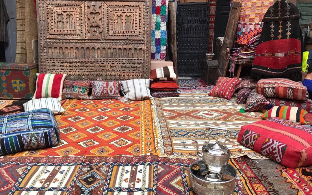 Un voyage dans l’histoire des tapis berbères marocains Mrirt